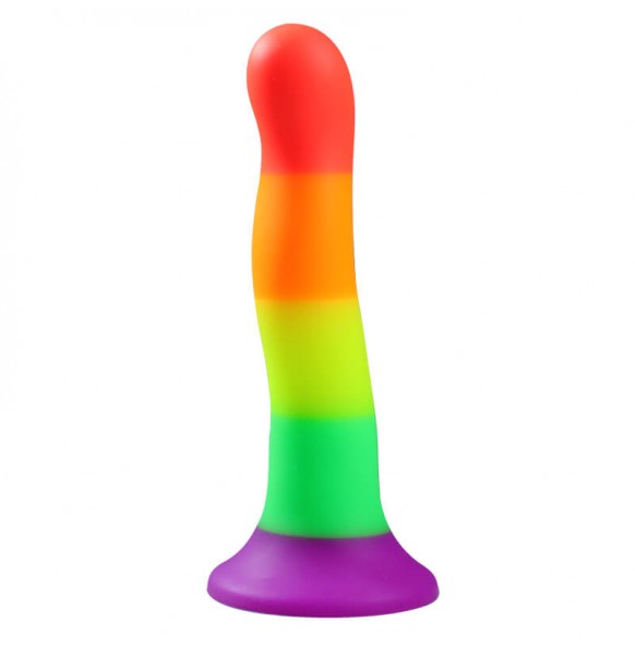 MizzZee - Liquid Silicone Fantasy Color Series Dildo (L:18cm - D:3.3cm) MizzZee - Liquid Silicone Fantasy Color Series Dildo (L:18cm - D:3.3cm)